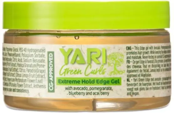 Yari Green Curls Extreme Hold Edge Gel 125ml